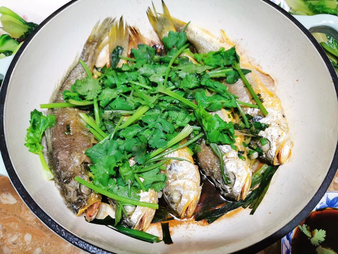 酷彩海鲜锅无水蒸鱼