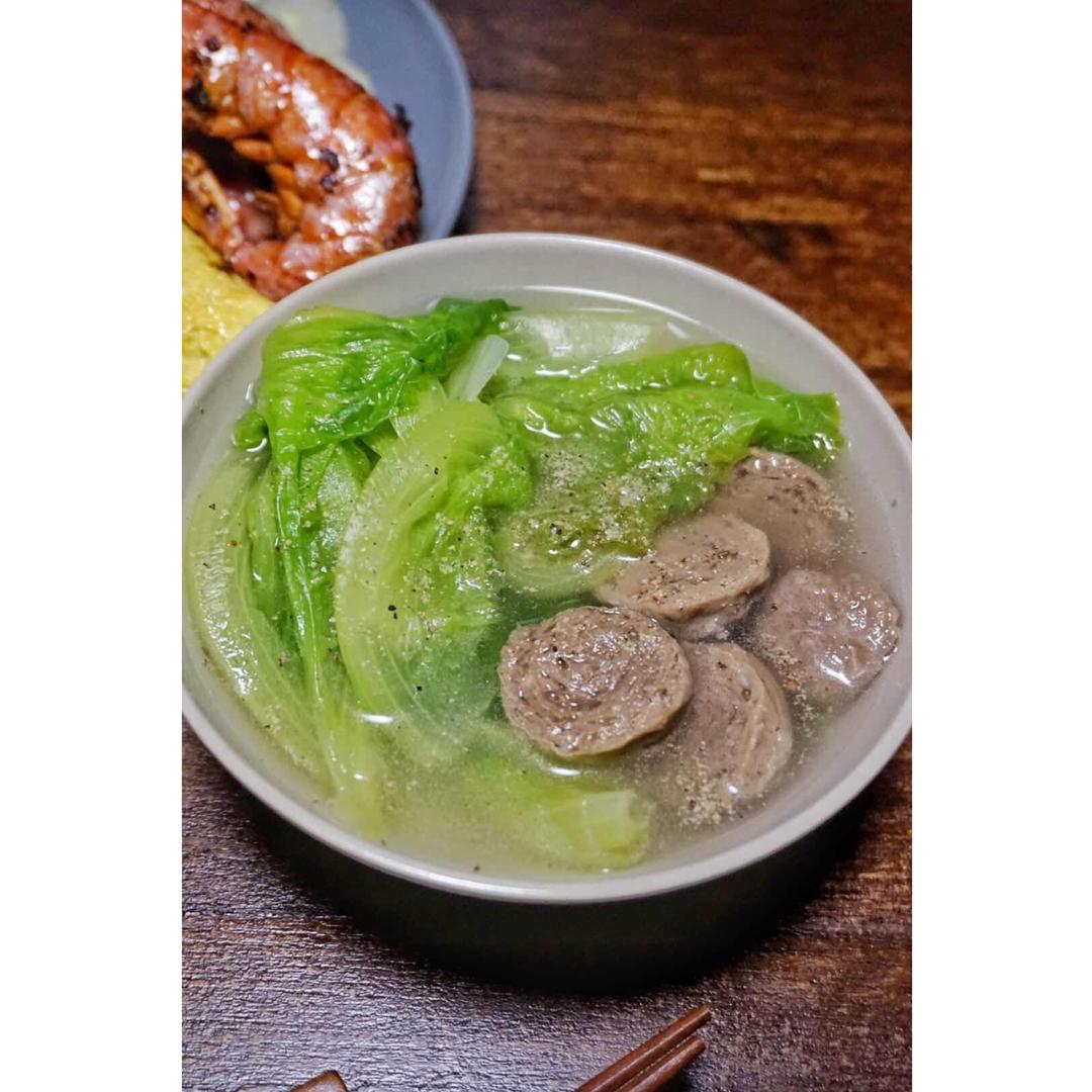 陈皮梅大嫂做的潮汕清汤牛肉丸