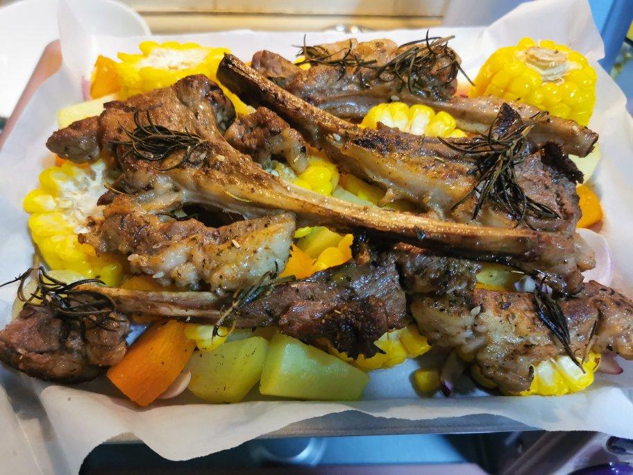 超好吃的烤羊排烤箱版