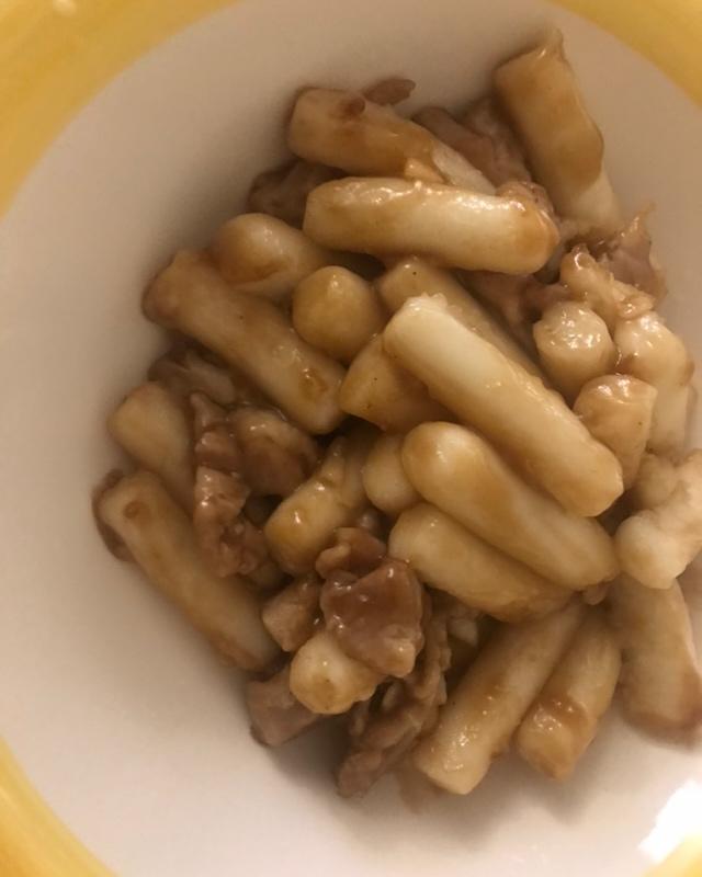 照烧鸡腿年糕