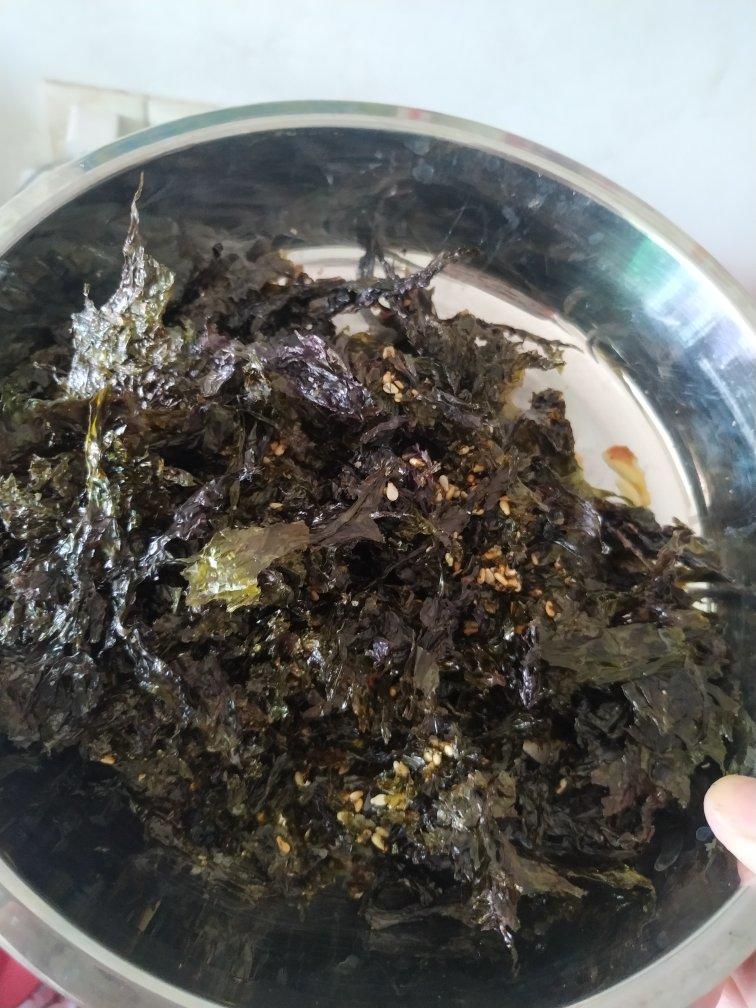 【自制香脆紫菜】教你省钱绝招，2块的紫菜变成10块的即食海苔