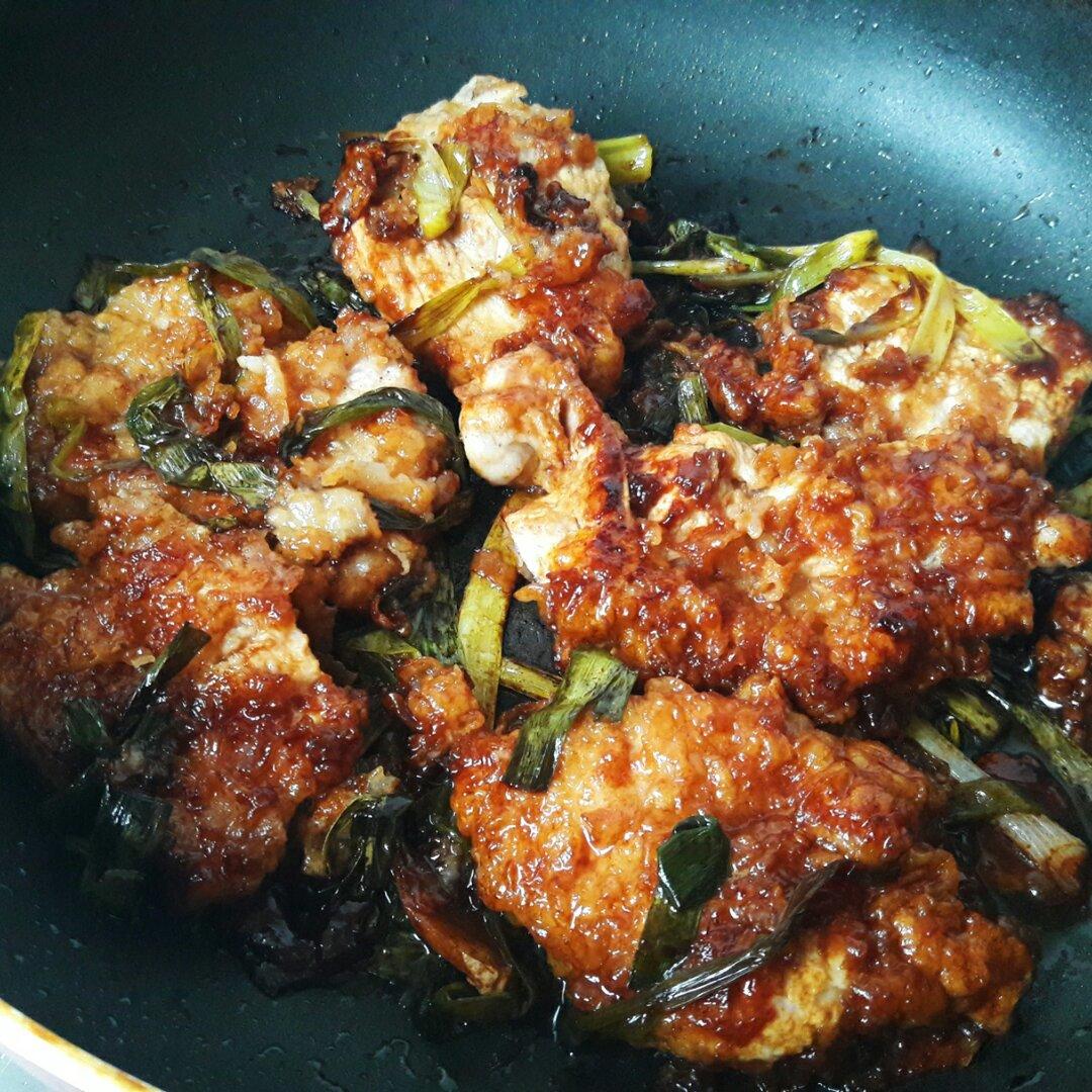 超嫩超香的葱烤大排