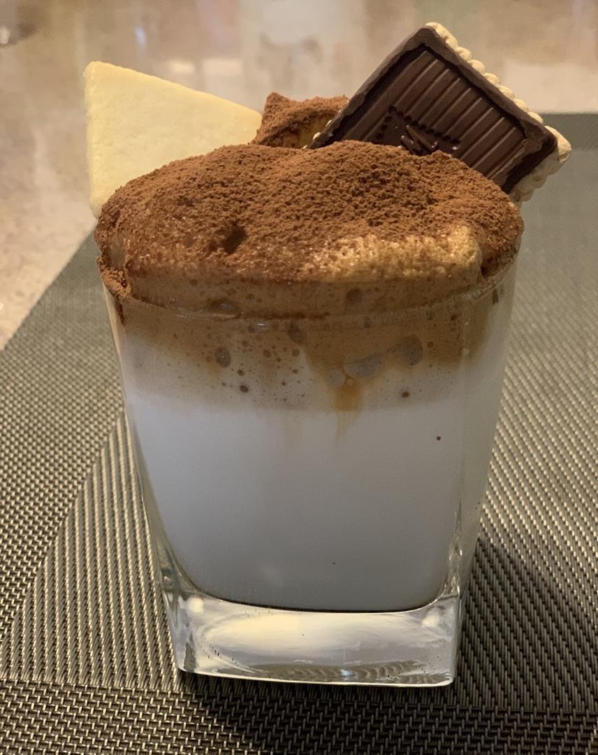 最近超火的泡沫咖啡奶盖☕️又名“4000次咖啡”