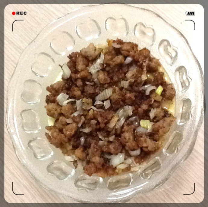 肉末豆腐蛋羹