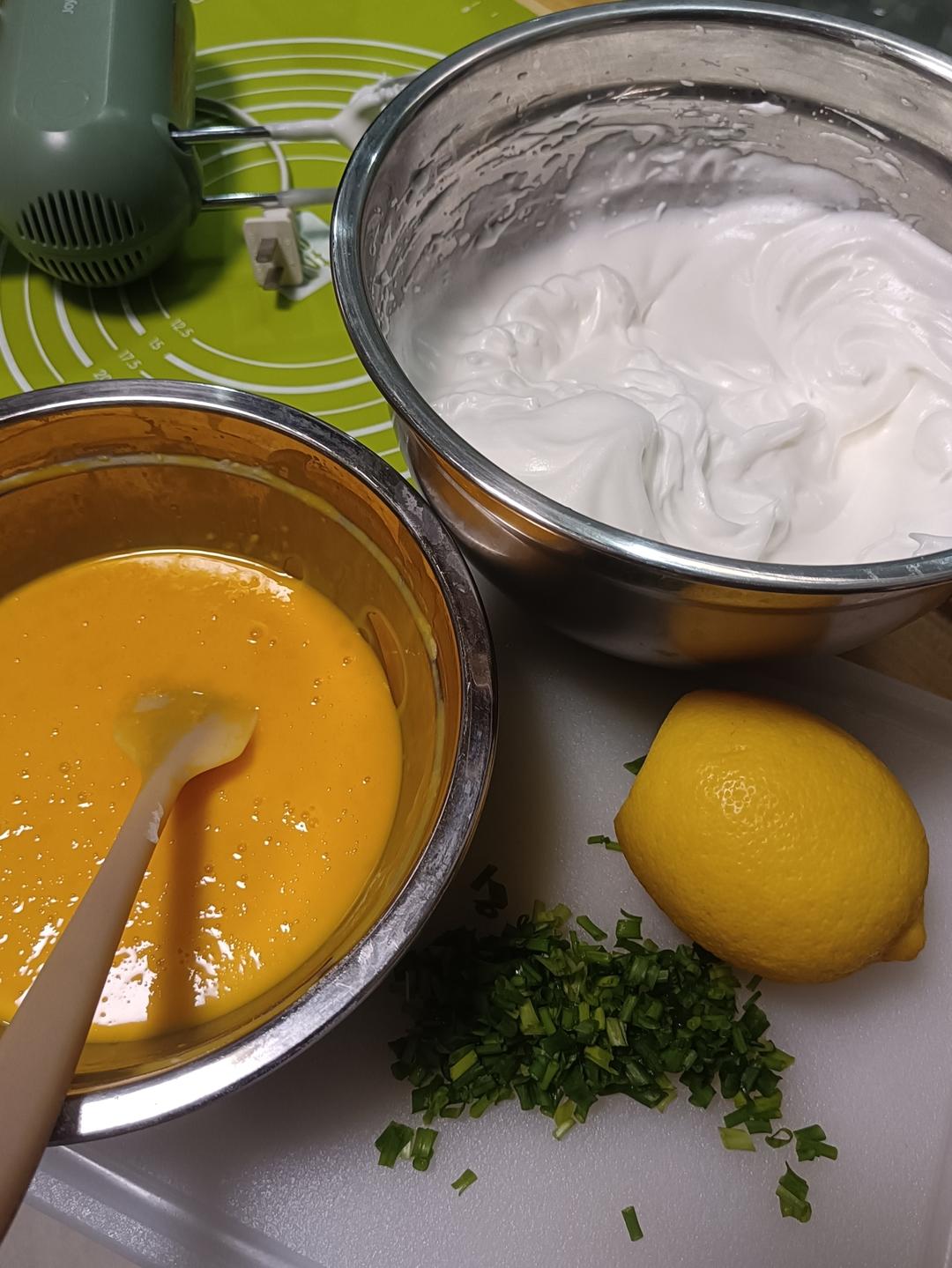 香葱肉松肥蛋糕卷～