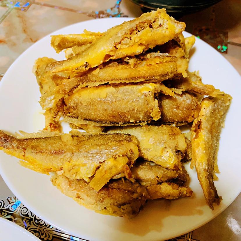 酥炸小黄鱼～吸油少