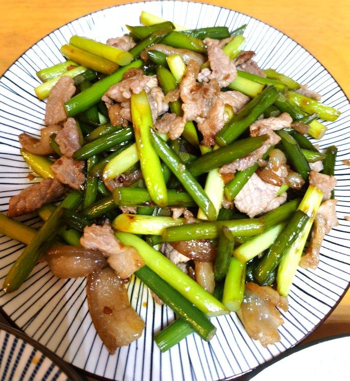 蒜薹炒肉