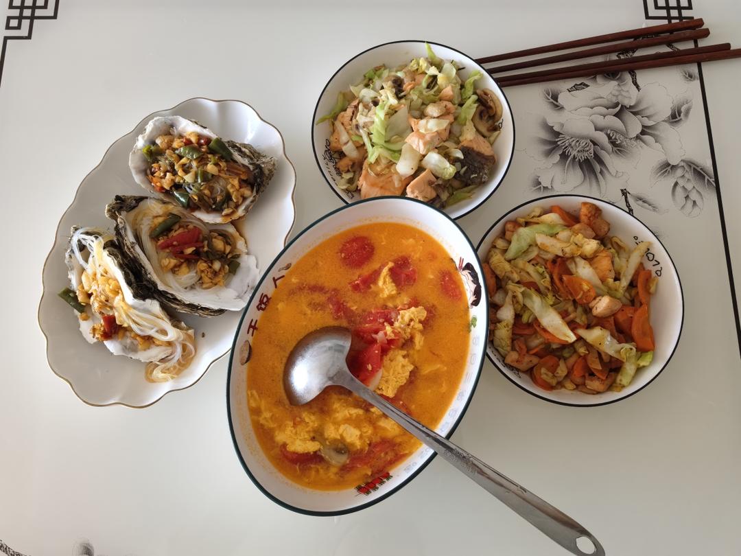 蒜蓉粉丝蒸生蚝