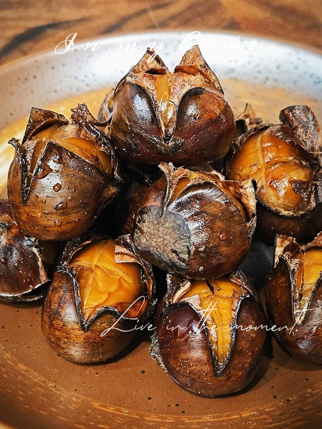 ‼️香甜软糯‼️轻松好剥㊙️烤箱版糖炒栗子