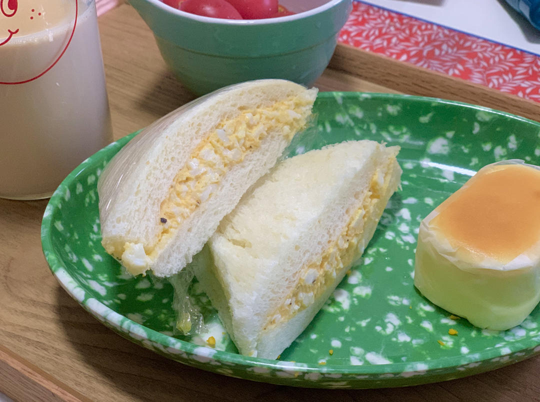 日本711同款鸡蛋三明治，好吃好吃
