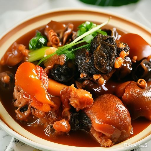 发菜蚝豉炖猪手