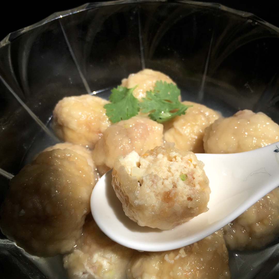 常常拔草分享作品早餐612016年6月27日汆豆腐丸子.