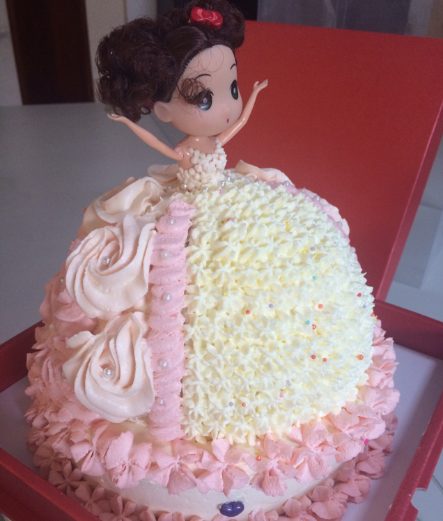 芭比戚风蛋糕坯子做法