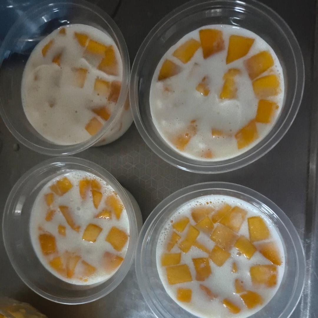 芒果奶冻（白凉粉版）