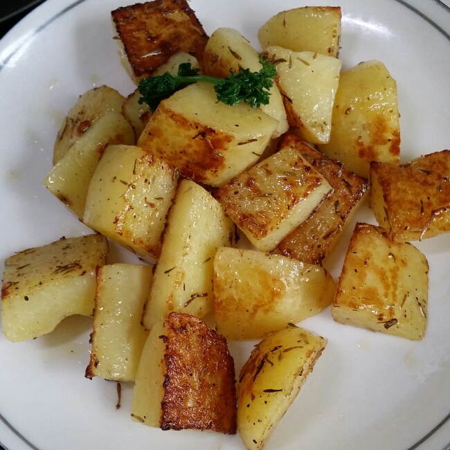 英国菜之放荡烤土豆fondant potato