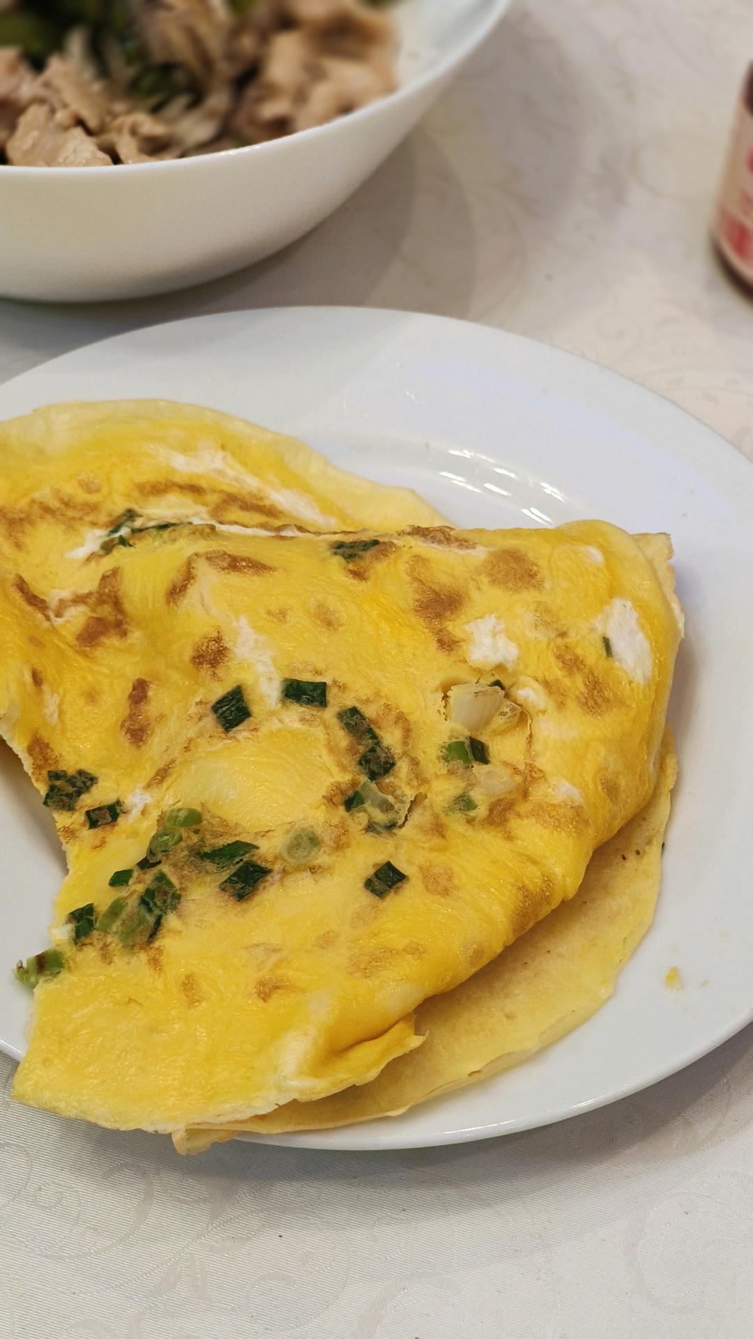 超软筋道的鸡蛋软饼