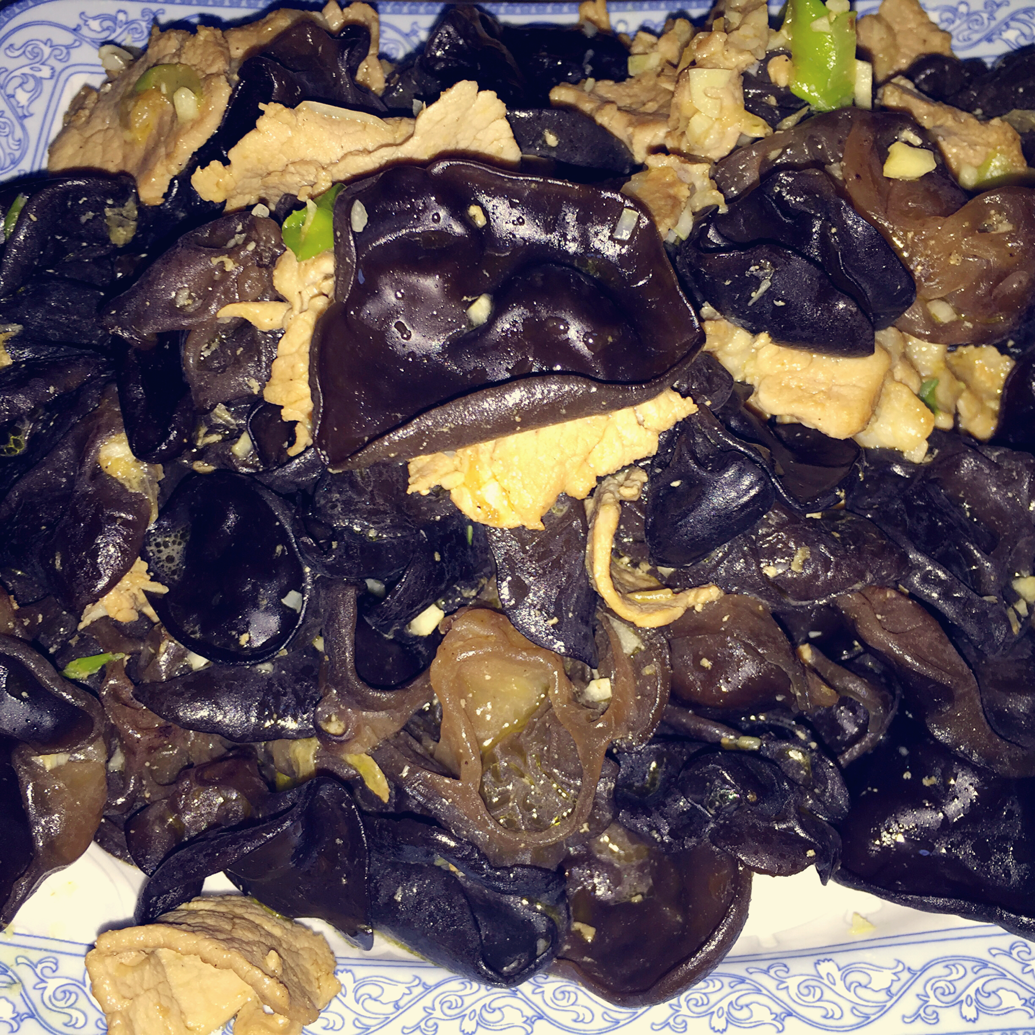 木耳炒肉