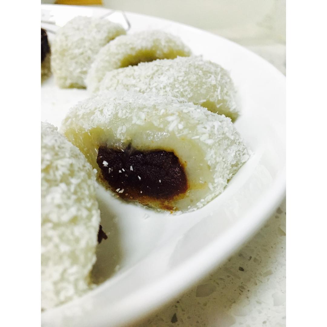 豆沙糯米卷