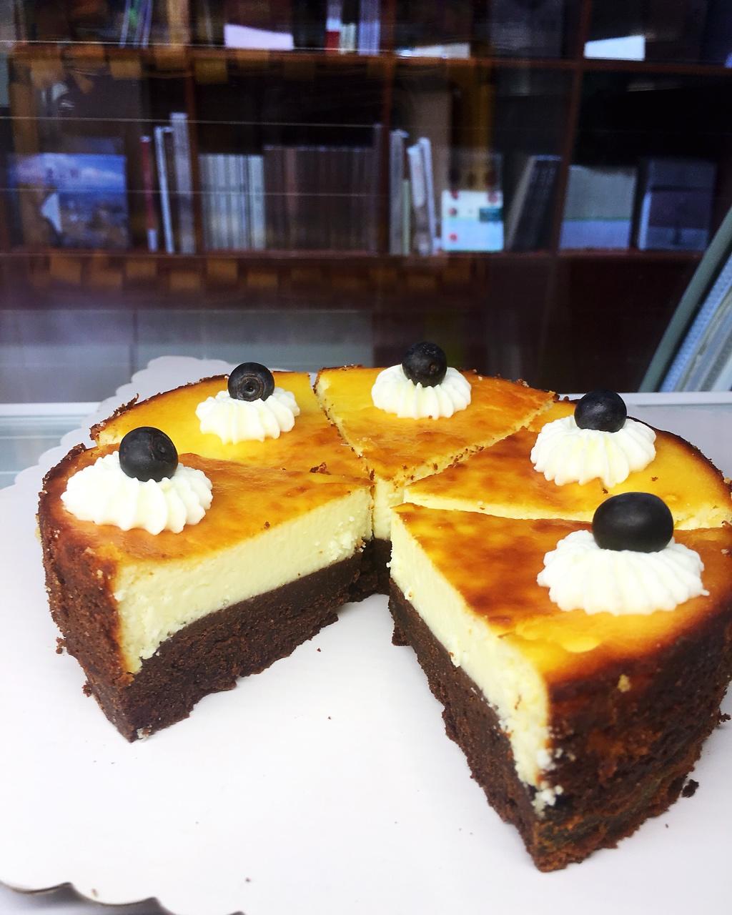 天使之城angela做的布朗尼芝士蛋糕