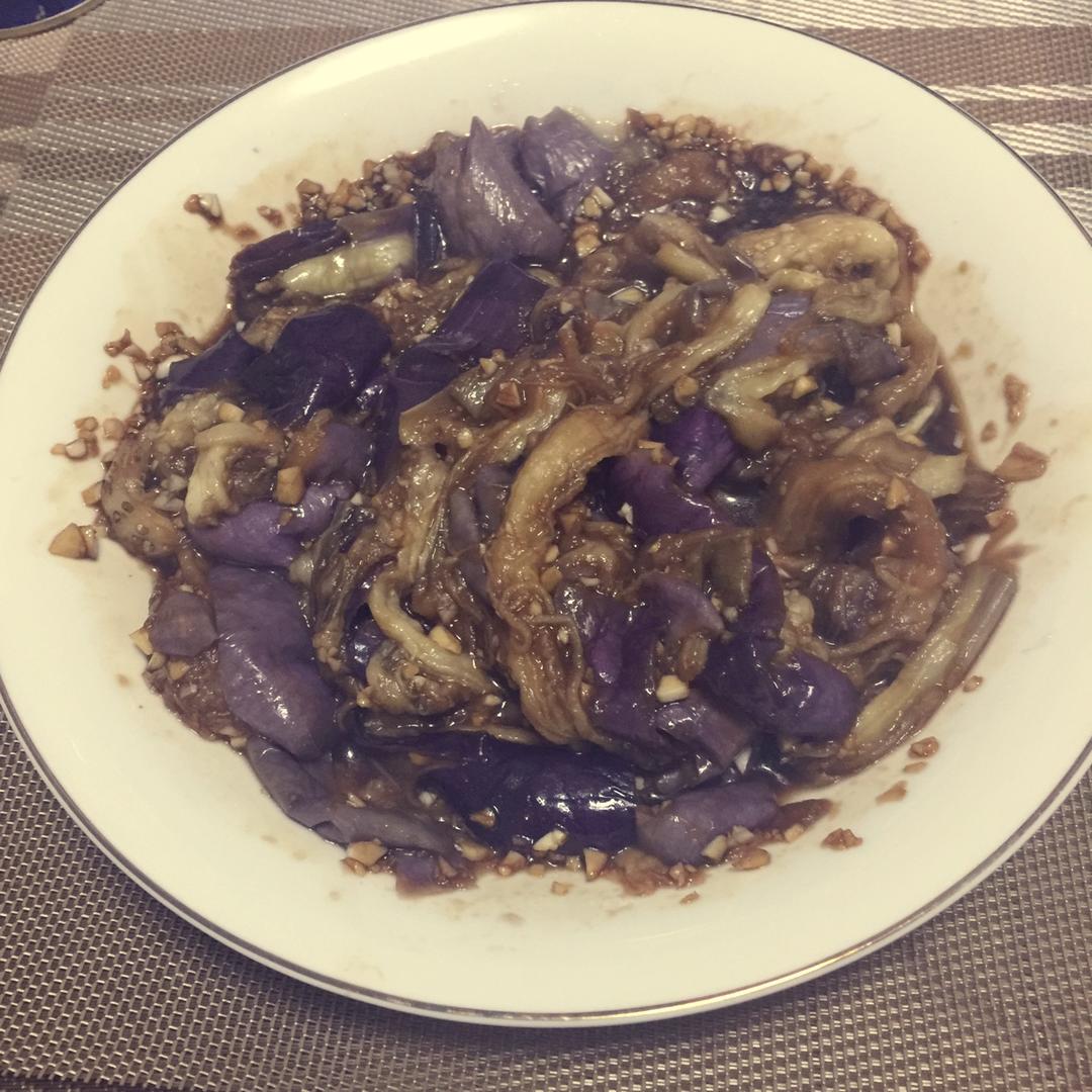 蒜泥手撕茄子