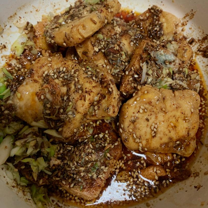 香辣臭豆腐