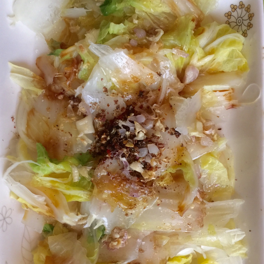 响油白菜