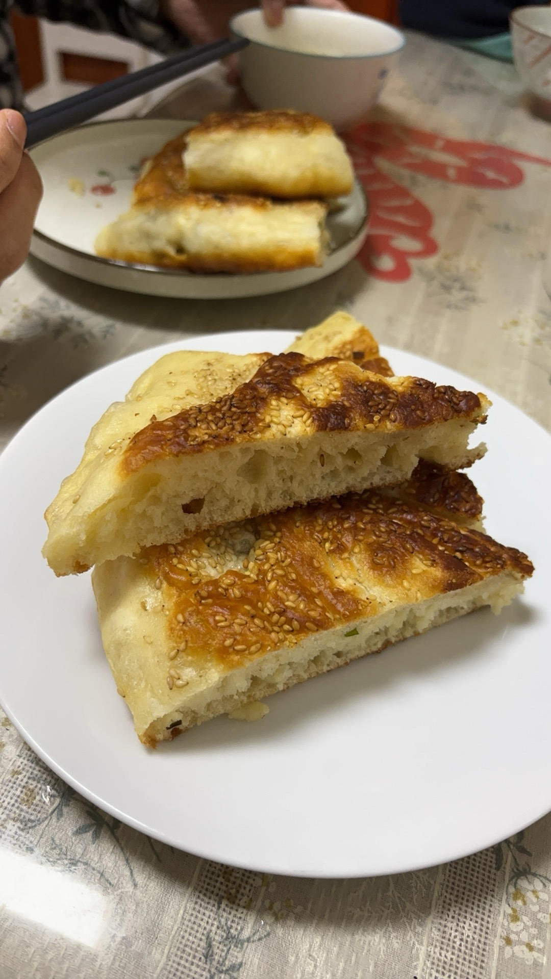 无需揉面超简单！老上海羌饼