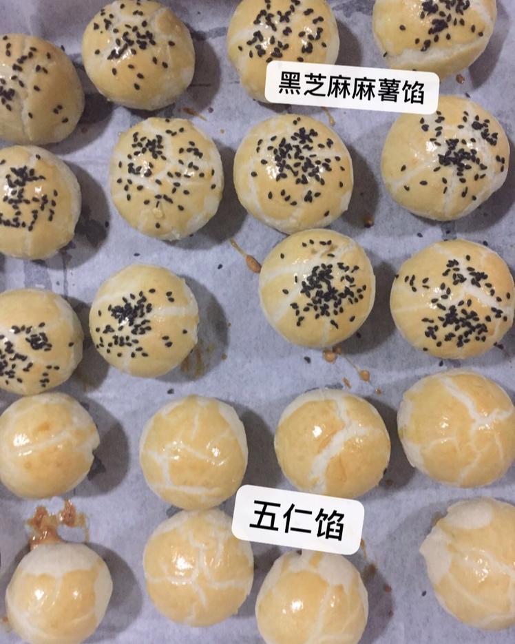 猪油版蛋黄酥（附豆沙制作方法）