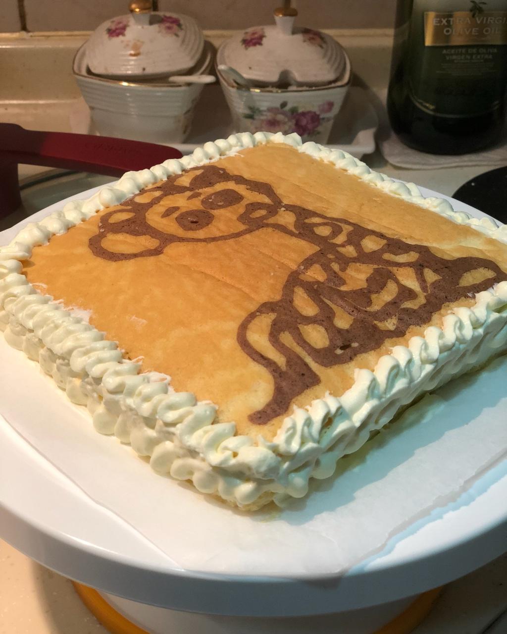 奶牛蛋糕卷+长颈鹿蛋糕卷