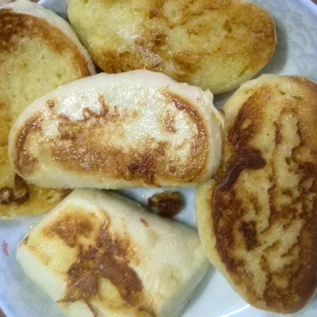 鸡蛋煎馒头