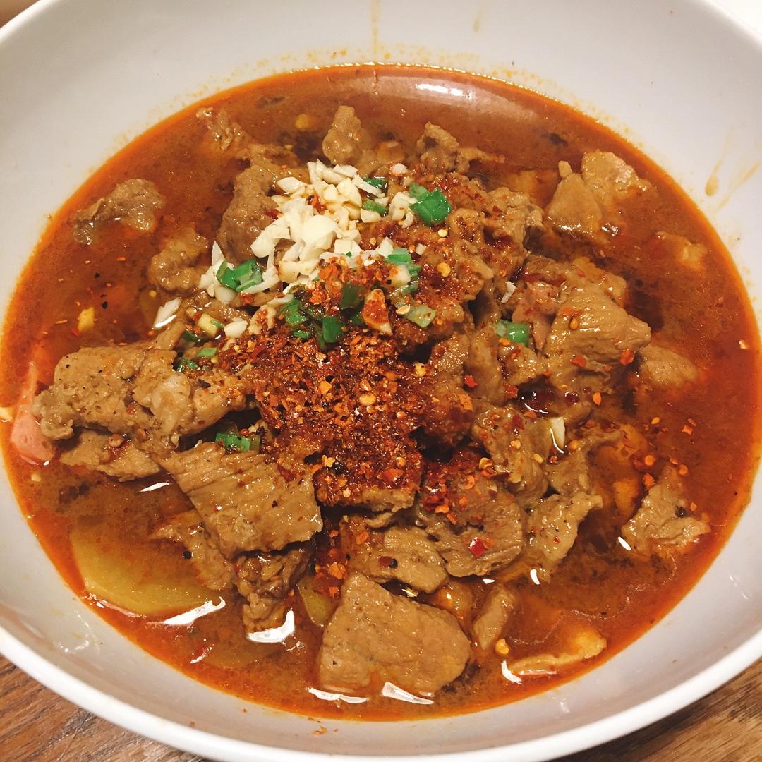 堂妈小厨——水煮肉片