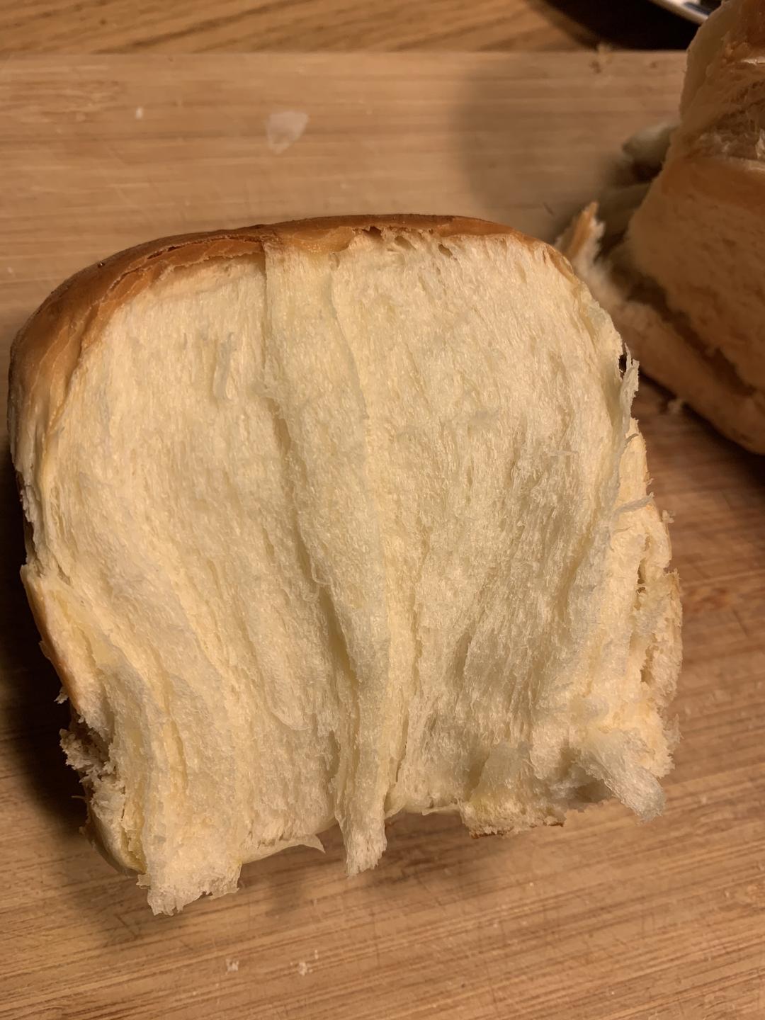 纯奶手撕吐司的做法 步骤1