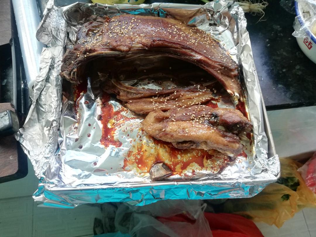 烤羊排骨（不膻很香脆）