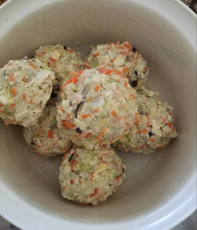 鸡胸豆腐肉丸子（减脂增肌必备）