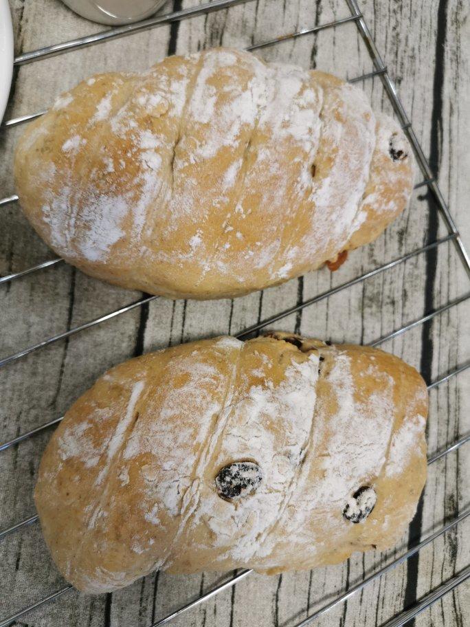 全麦核桃包～软欧包