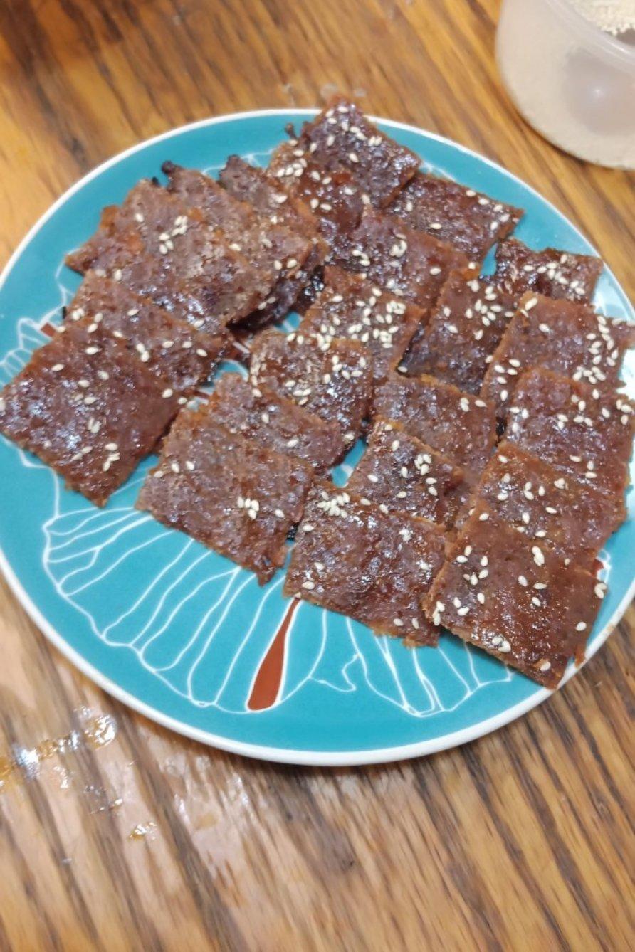 蜜汁猪肉脯（烤箱版）