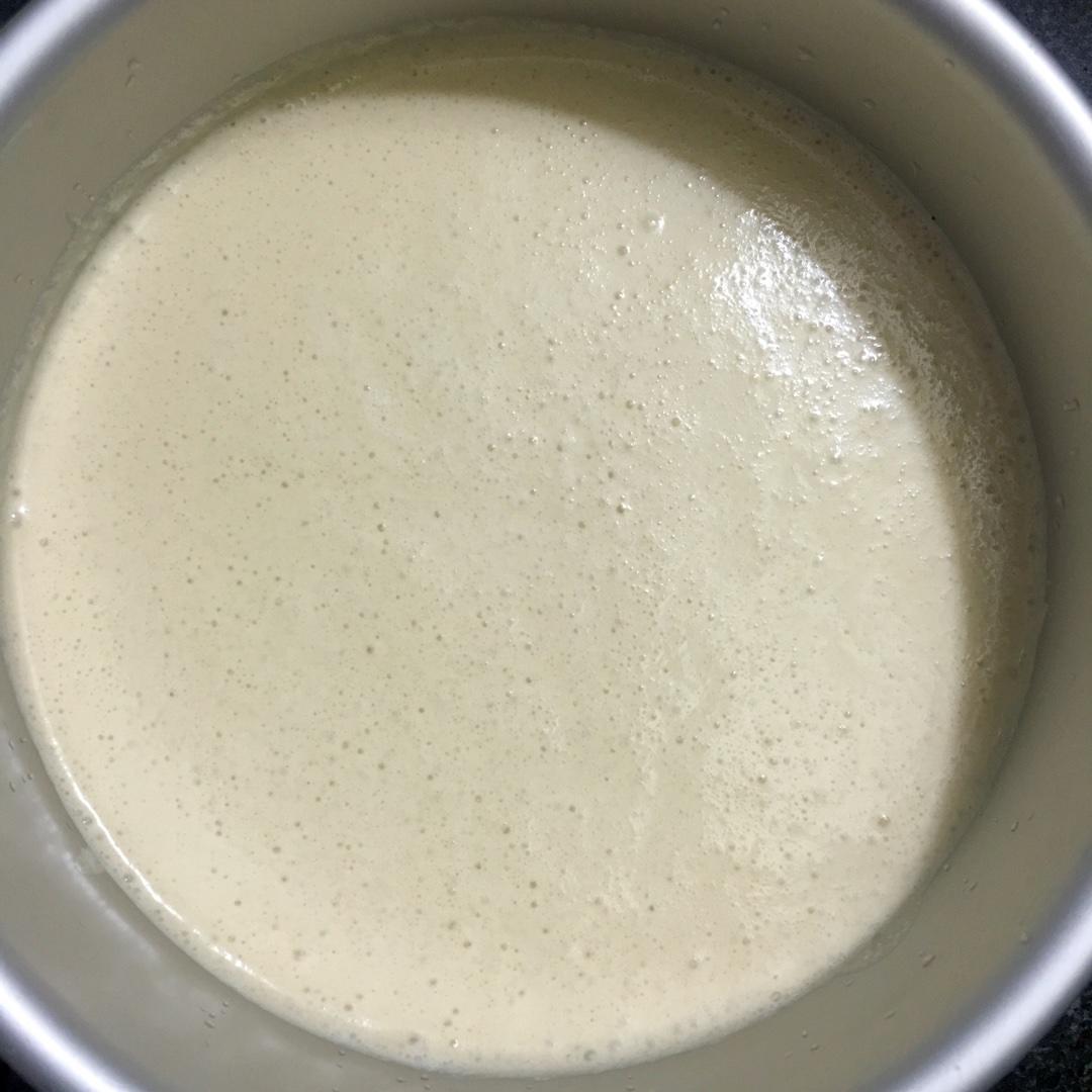 焦糖山核桃咖啡烧酸奶慕斯（6寸）的做法 步骤5