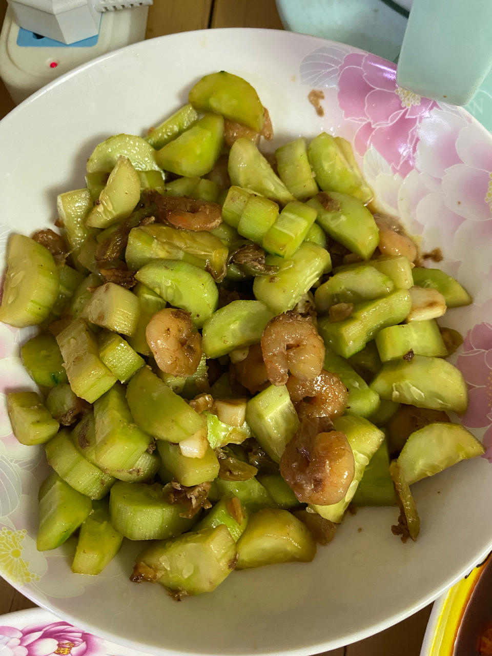 虾仁炒青瓜