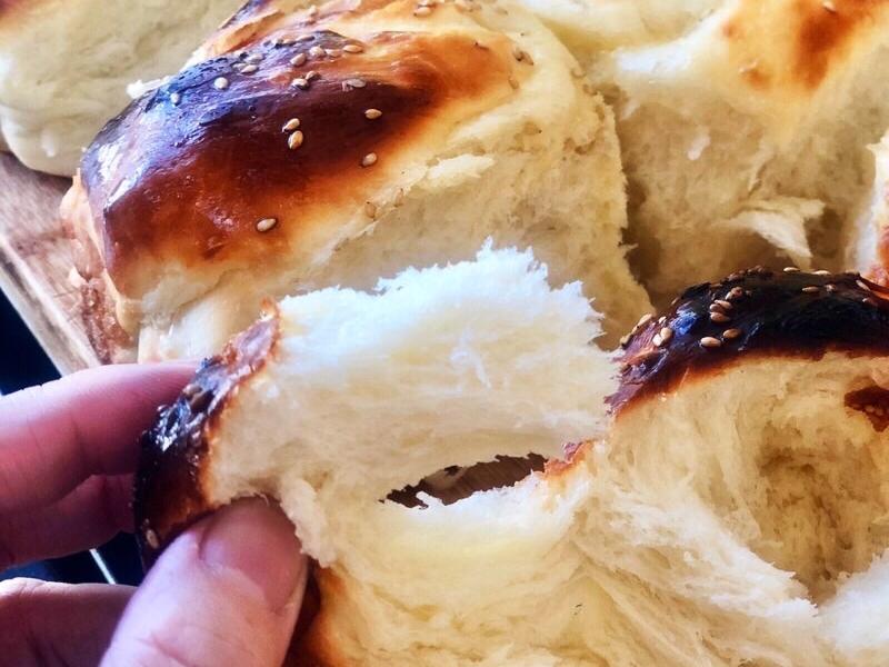 纯奶手撕吐司的做法 步骤1