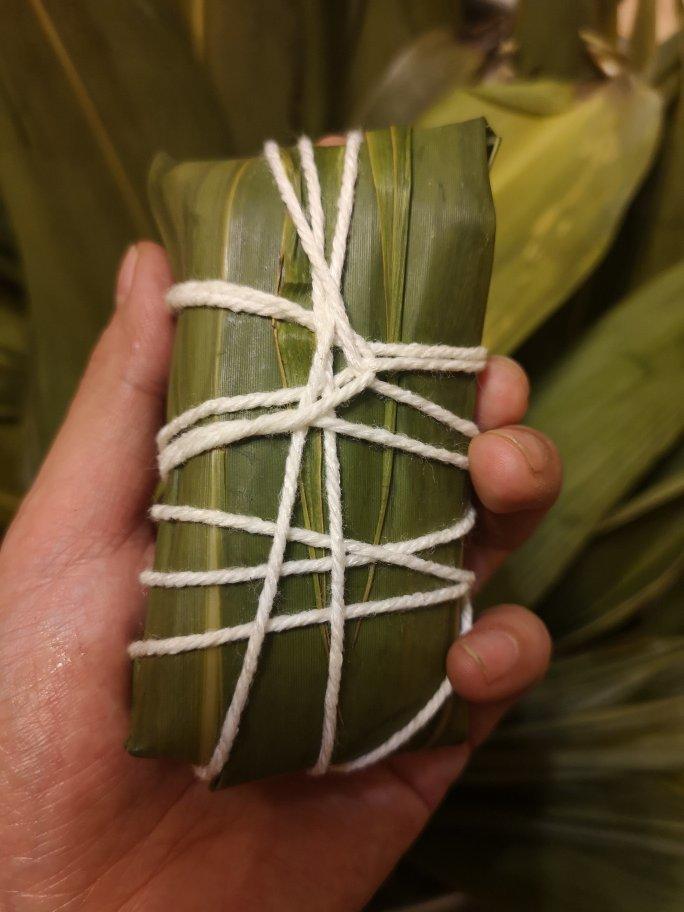 最详细的四角粽子包法