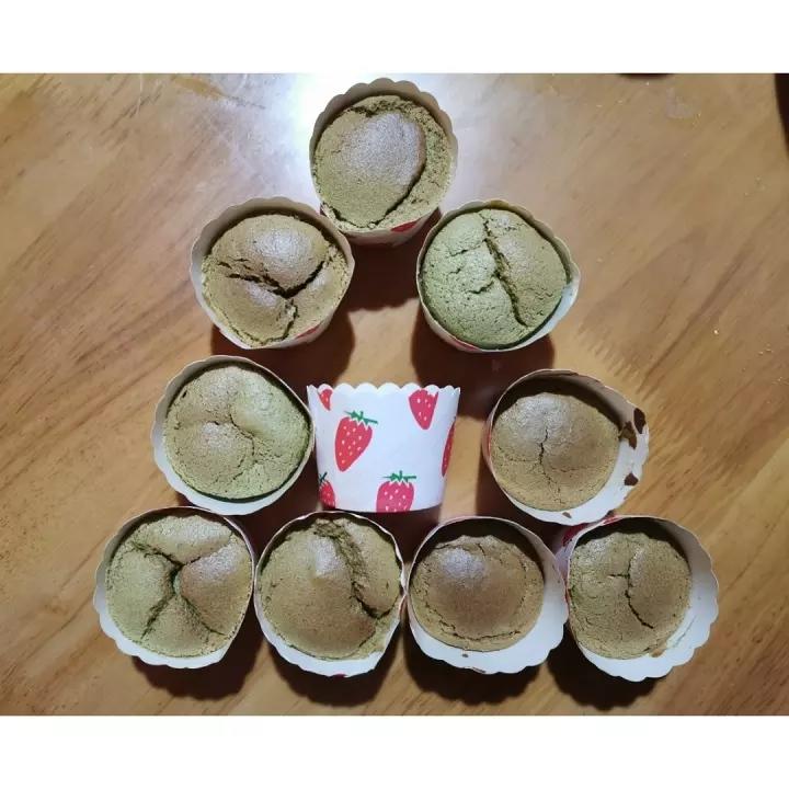 纸杯蛋糕 8寸戚风蛋糕的量