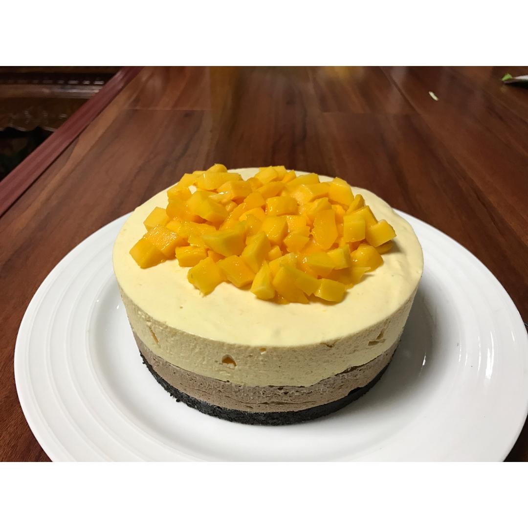 巧克力芒果慕斯