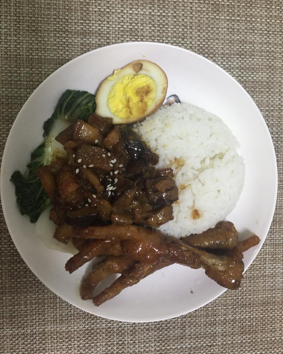 好吃到停不下来的卤肉饭