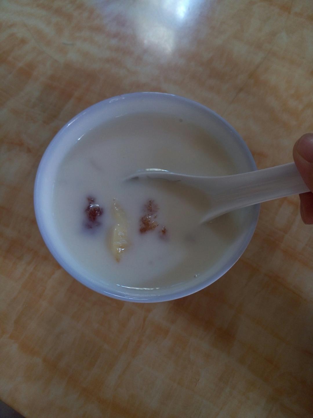 花胶炖牛奶