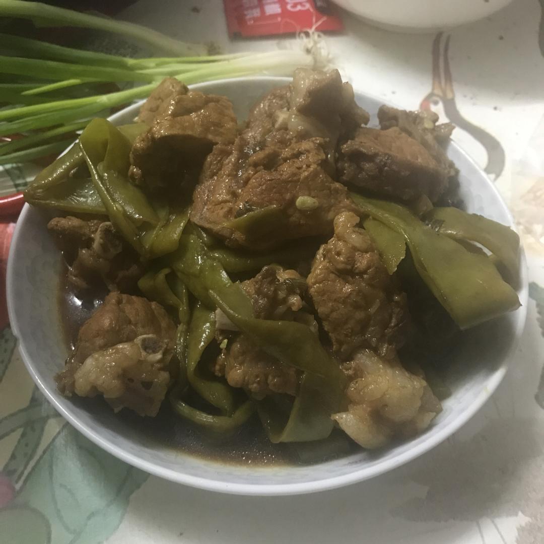 排骨炖豆角