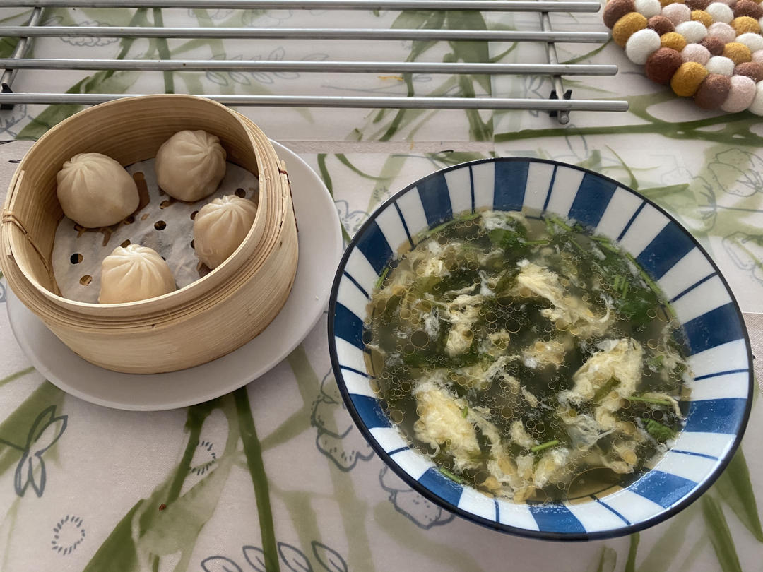 5分钟做成紫菜蛋花汤