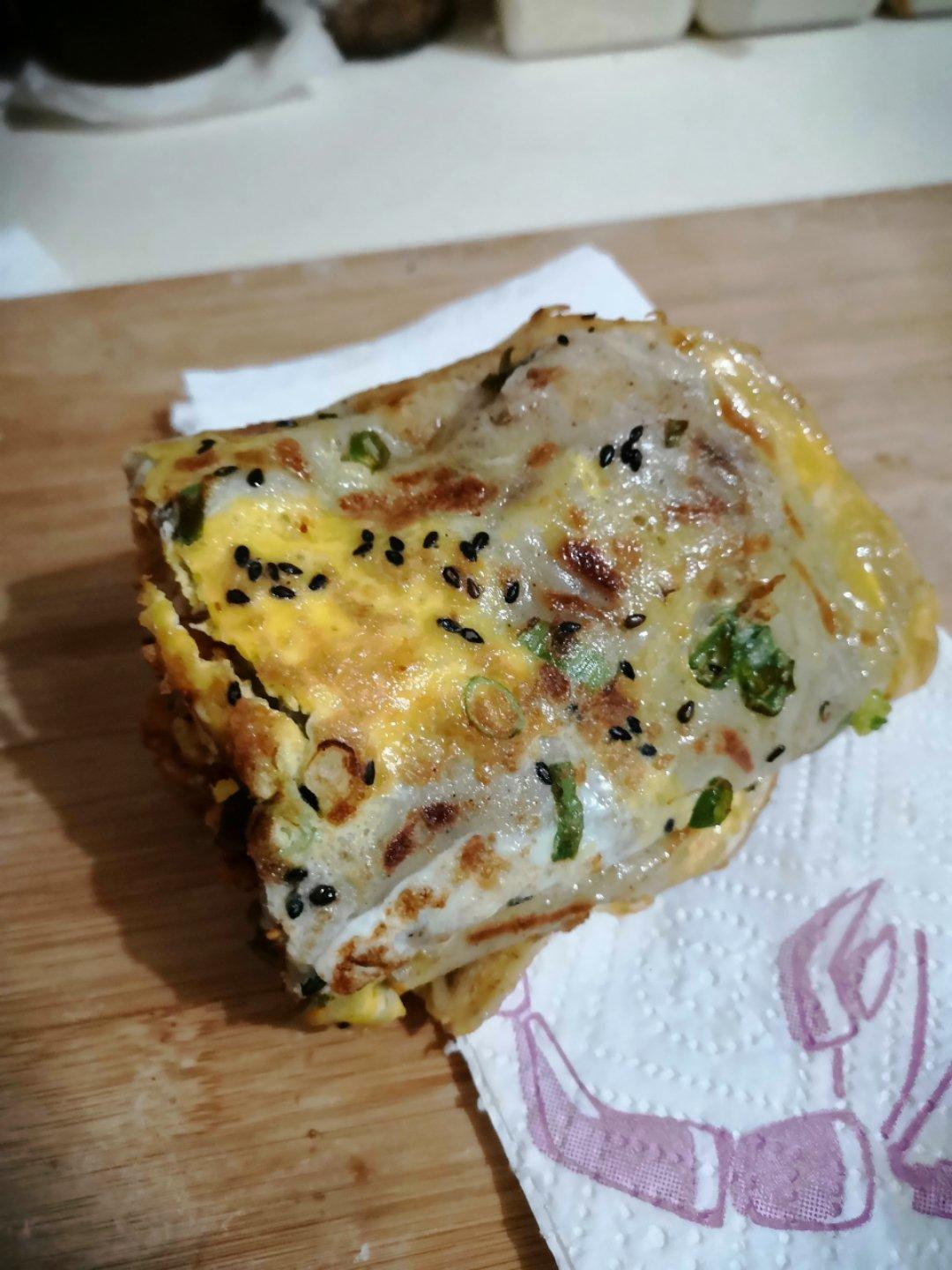 绿豆面煎饼果子