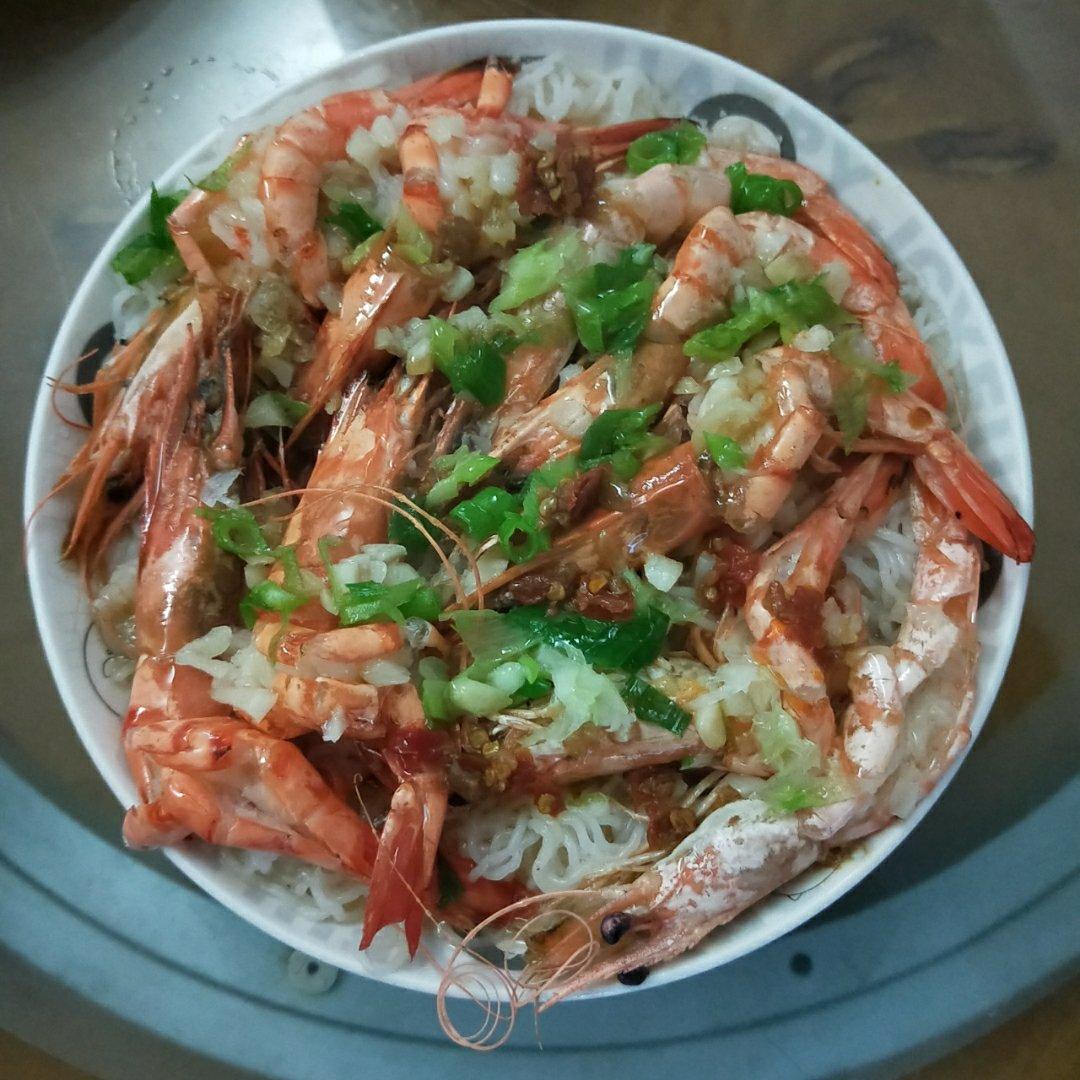 蒜蓉粉丝蒸虾