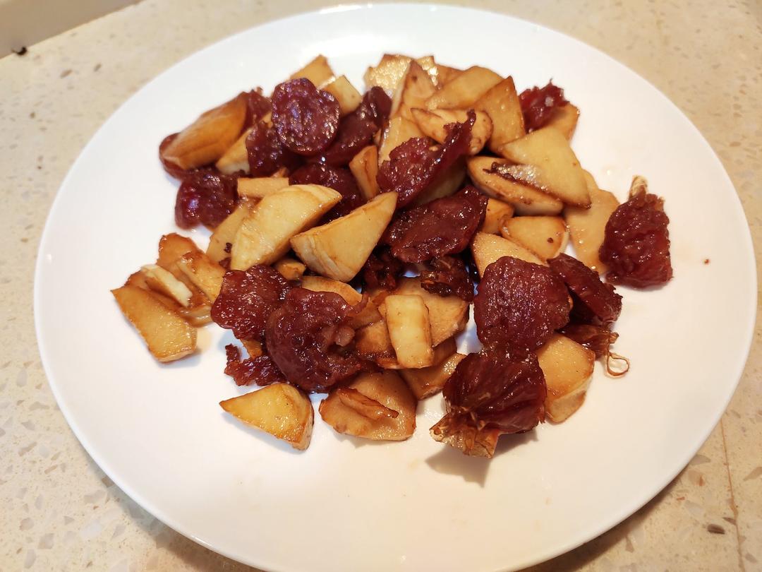 冬笋炒腊肉