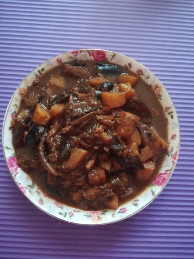 土豆炖茄子